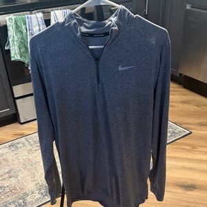Nike Dark Gray Half-Zip Pullover